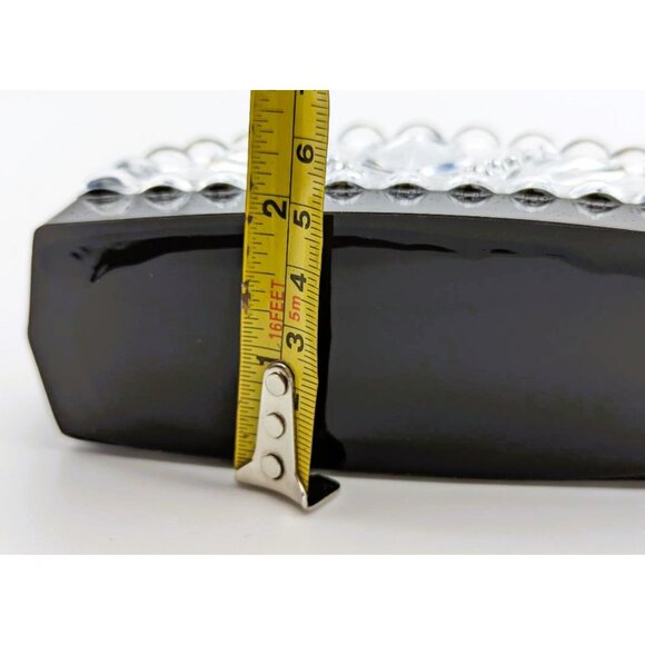 Napkin or Note Holder Epoxy Resin Clear and Black Detailed Hand Crafted NEW - Picture 9 of 9